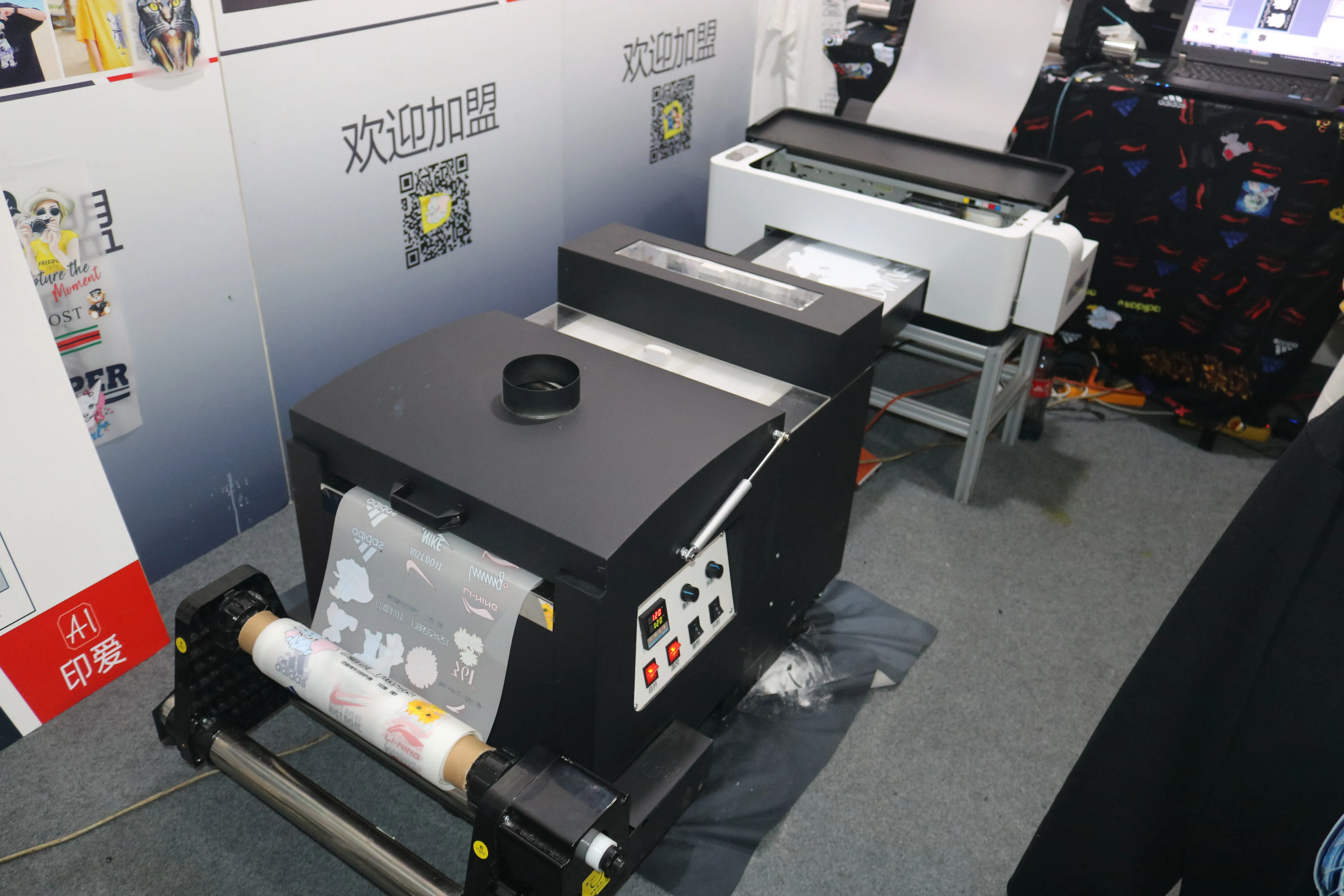 SunColor L1800 a3 dtf принтер для футболок встряхивания порошка все в одном наборе