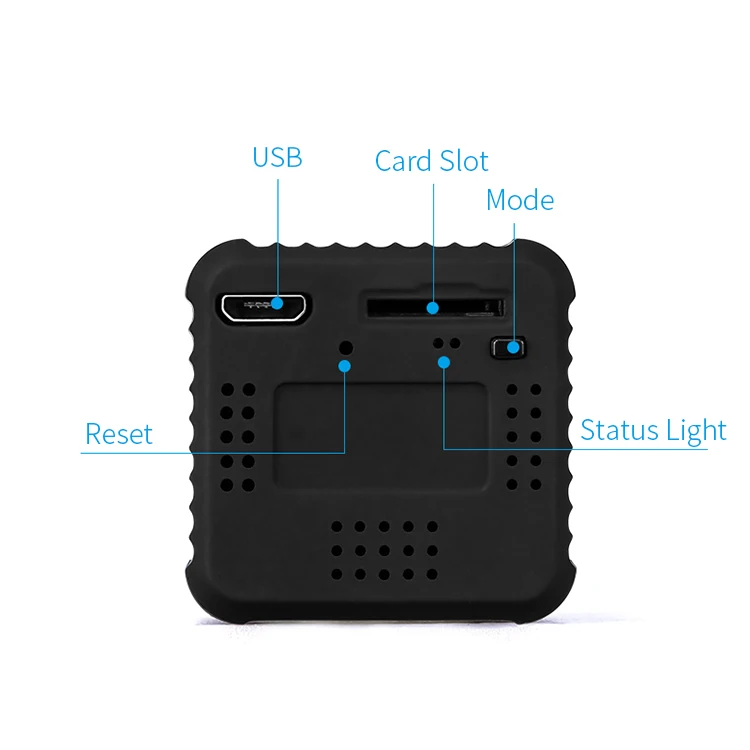 
Mini Square Circular Video Mobile Phone Remote Live Streaming Hidden Spy Camera that Support WiFi 