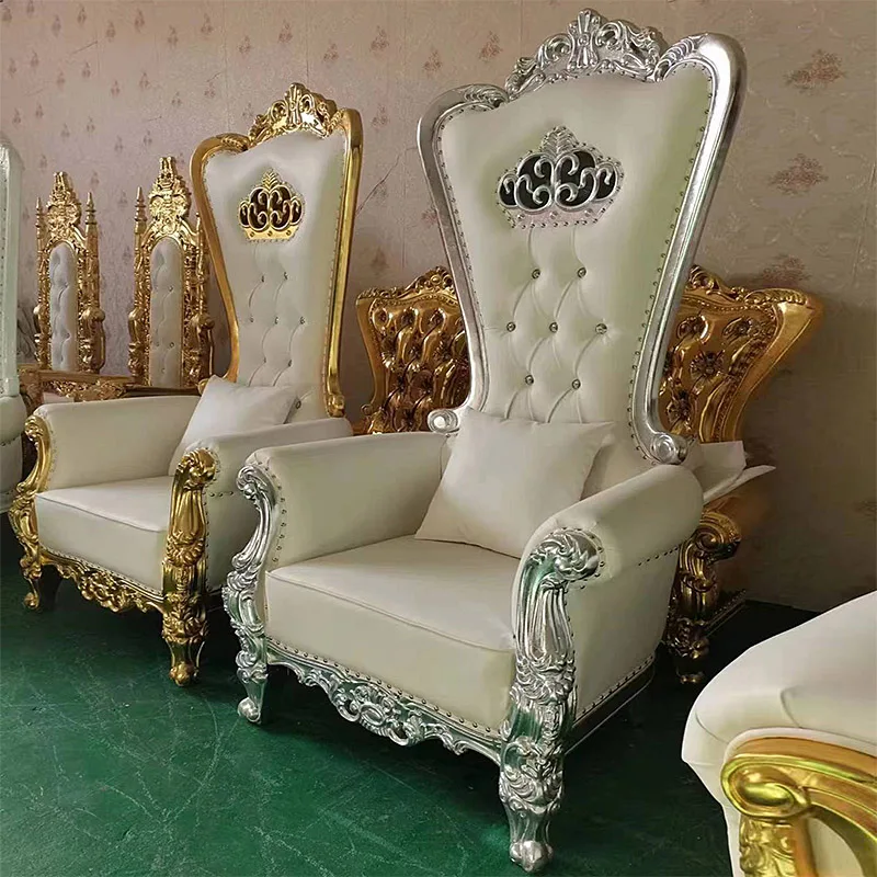 Современные высокие белые стулья с крыльями красные детские роскошные королевские полностью черные антикварные барочные коммерческие мебель