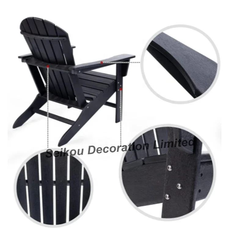 Quality Assured Outdoor HDPE Furniture Chair Modern Adirondack Folding Chairs For Sale