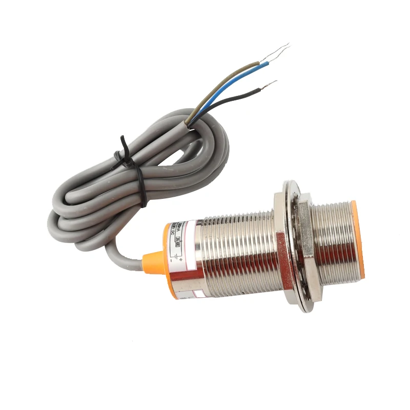 Flat M30 proximity sensor DC metal shell inductive proximity sensor switch Close detection 3 wire proximity sensor