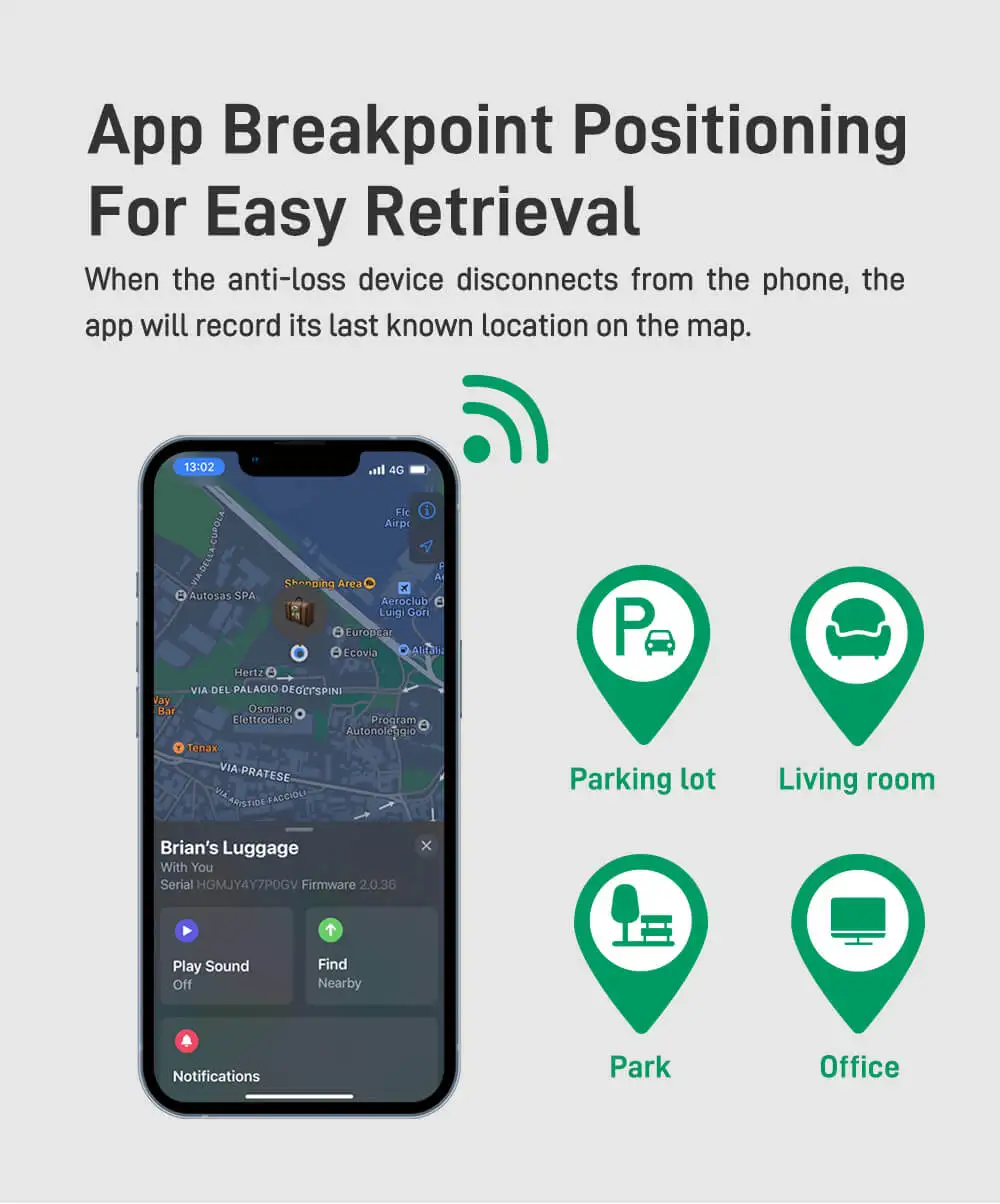 Smart Bluetooths Tracker Work Key Finder for Find My APP Anti Lost Locator Car Key Finder