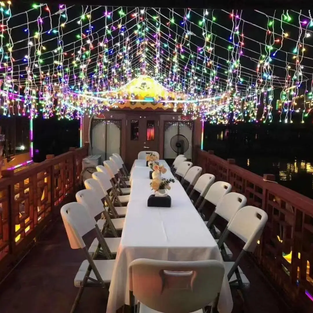 Factory wholesale led ice strip light curtain LED outdoor holiday s flashing s string s all over the star decorative