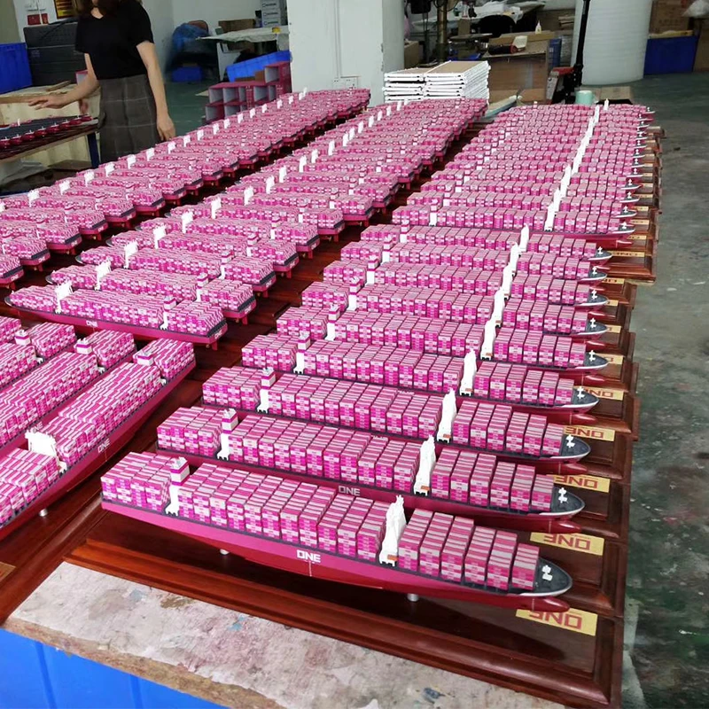 O.A.S Customized 65cm SINOMA CARGO Bulk Cargo Ship Model Factory Model Making for Souvenirs & Gifts