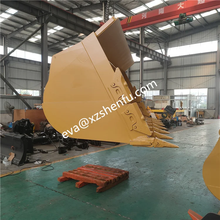 966 loader bucket heavy duty rock bucket with 4.2cubic