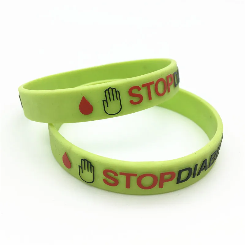 Экологически чистые силиконовые браслеты на заказ для информирования о раке