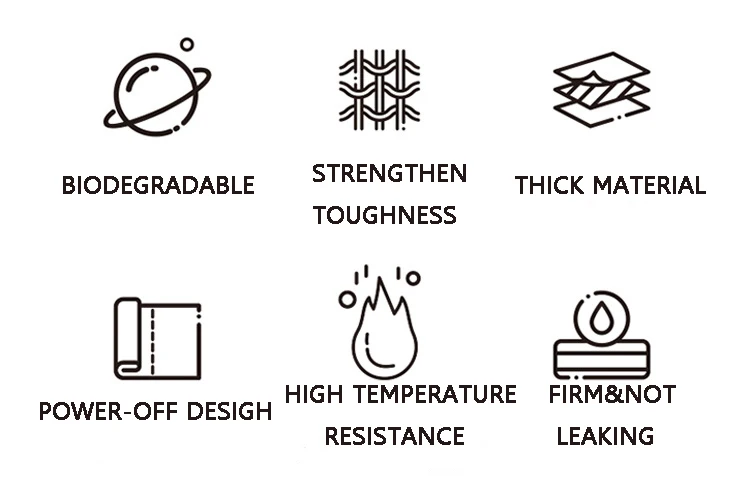 wholesale biodegradable compostable plastic trash bag   Pet toilet bag   Good load-bearing, no leakage