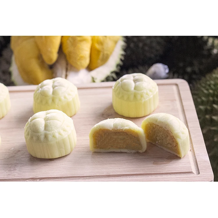 Высококачественный D197 Малайзийский дуриан продукт выпечка Снежная кожа лунный