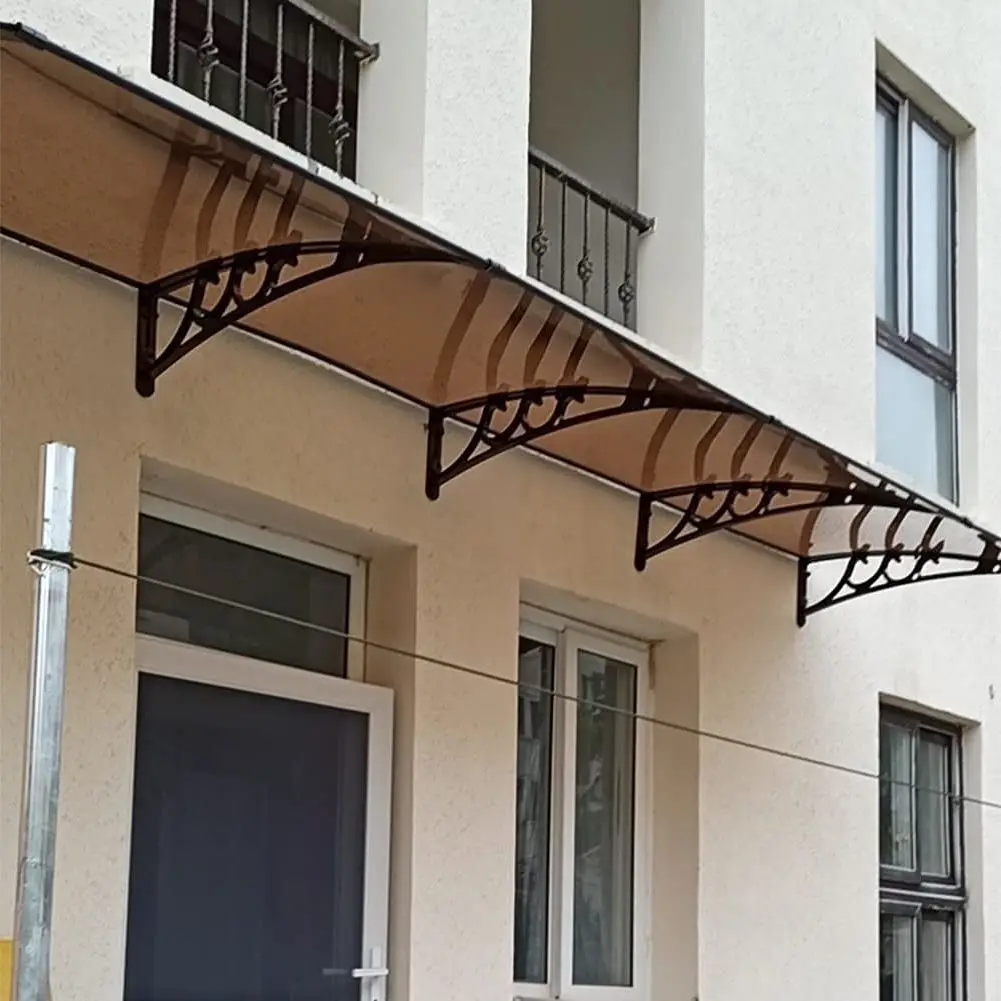 2022 New Style Retractable Rain Shelter Awnings Canopy European Design New Style Plastic Steel Canopy Awnings For Outdoor