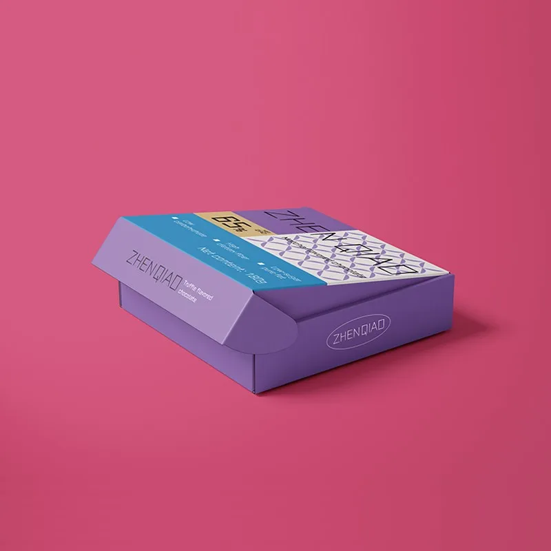 Custom Designs Chocolate Brownies Box Packaging Bakery Cookies Packaging Mailer Box For Shipping