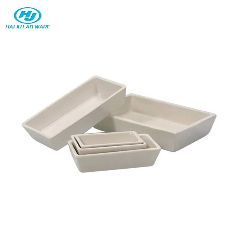 HAIJU LAB  Ceramic Boat/Ark Combustion Boat Ceramic Captain Ark Ash Pan Ceramic Crucible