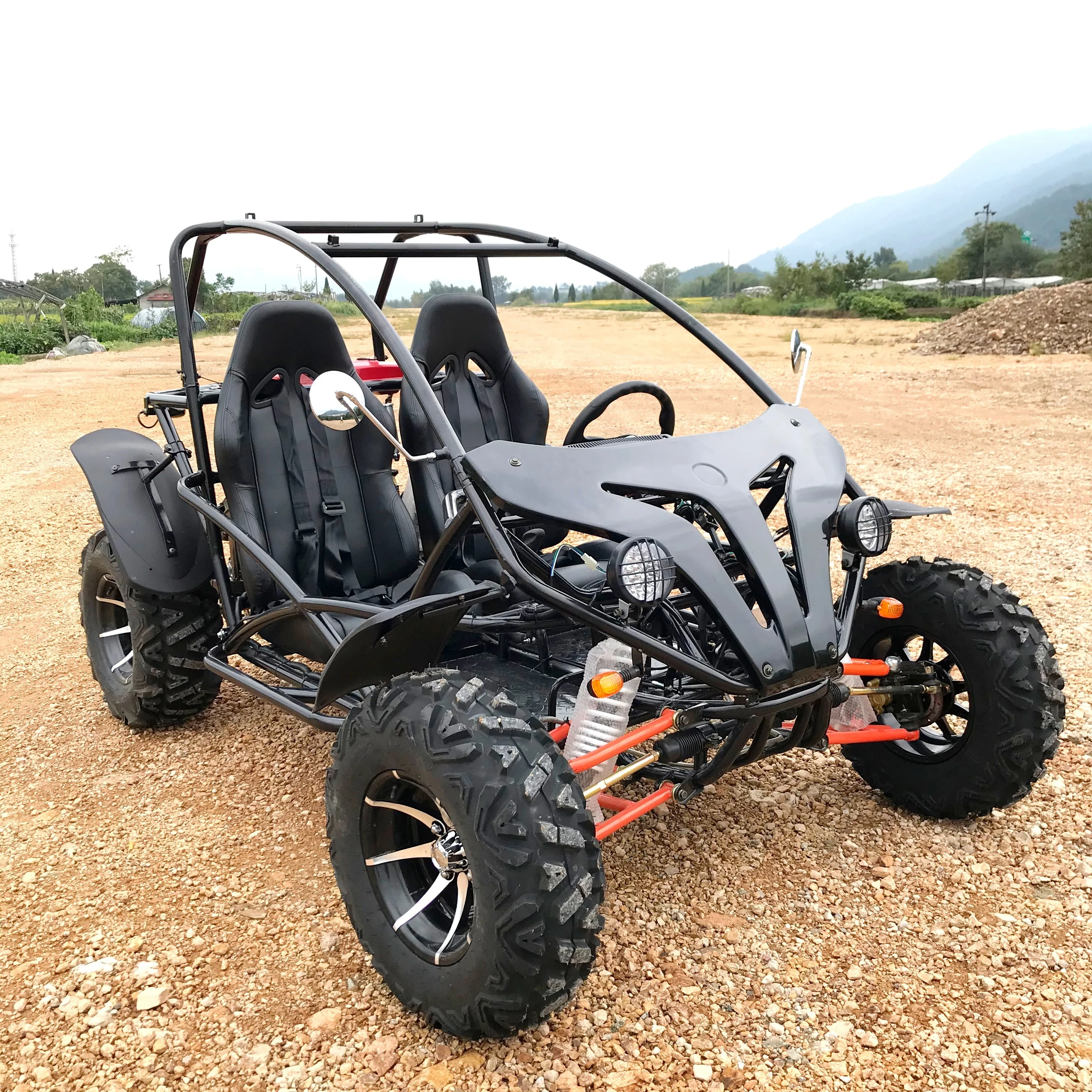LNA best choice for joyride alloy exhaust pipe  200cc utv buggy adult