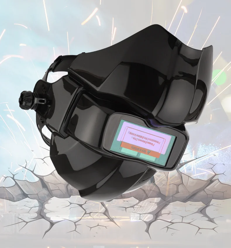 Black Cheaper Price 2 Sensor Welding Helmets for Sale