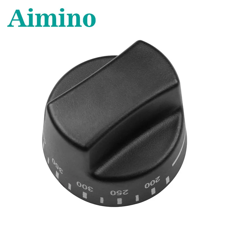 AIMINO Black Oven Knob Replacement Compatible with Whirlpool Stove Knob  gas stov knob