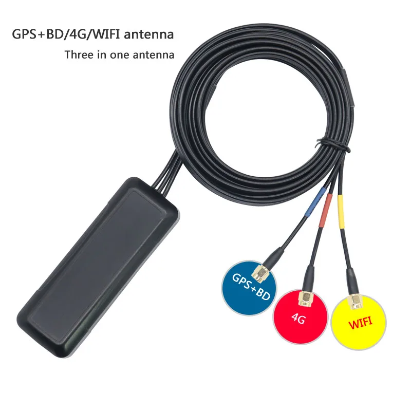  Высококачественная 4G WIFI gps bd три в одном 1575 42 МГц 1561 700 ~ 2700 активная антенна для автомобиля с функцией водонепроницаемой