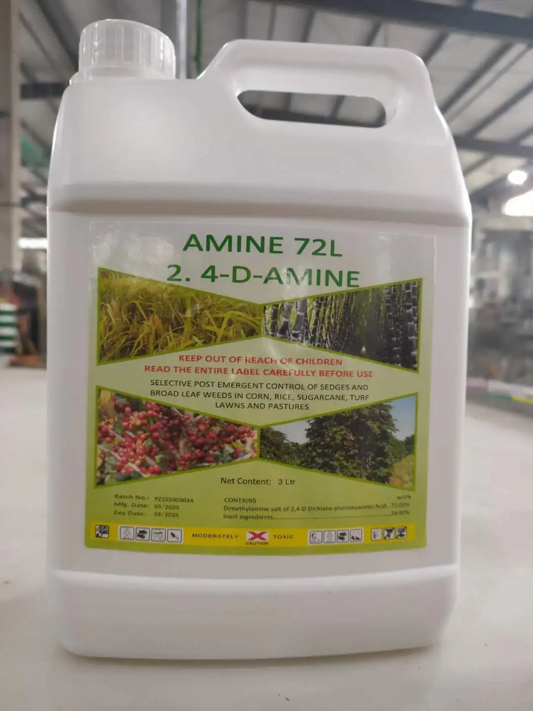 
2,4-D 2 4 D 720g/L 72% SL Dimethyl Amine Salt 1L Package 