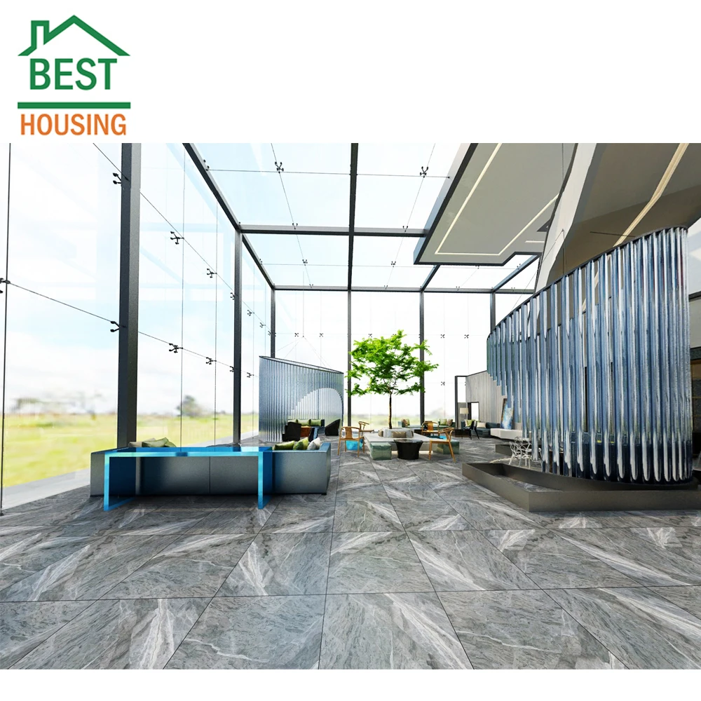 Mitt gray anti aging glazed porcelain ceramic floor roof tile building material for bathroom