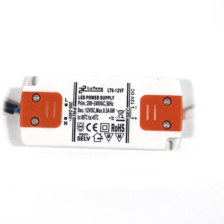 
CE ROHS Approved 6w led driver 
