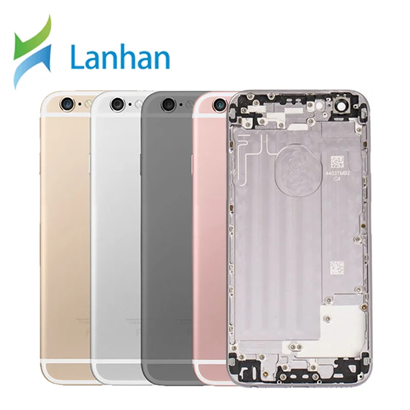 Back Housing Replacement for iPhone 6s Battery Cover Housing Case Middle Chassis Body with IMEI repair parts