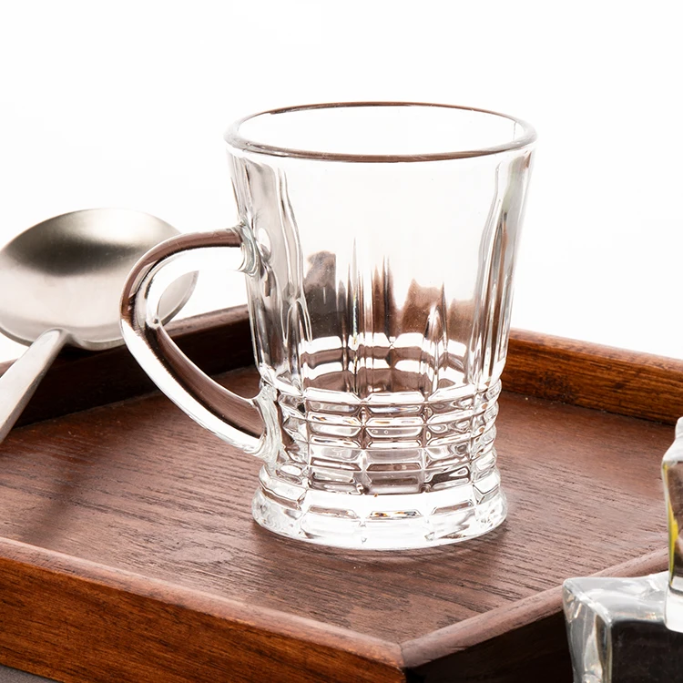 cute mug small glass mug 3oz vintage tea cups old fashion turkey tea cup with handle