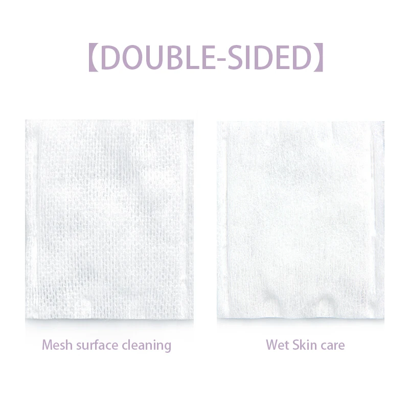 
OEM /ODM Wholesale high quality natural cotton square soft makeup cotton pad with packing 
