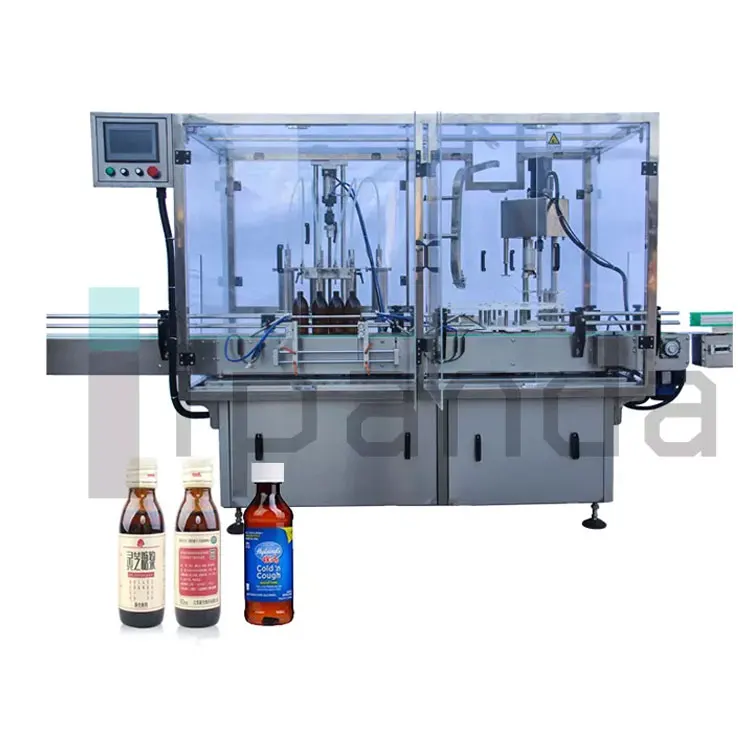 Chemical Liquid 10ML Automatic Oral Liquid Syrup Pharmaceutical Vial Filling Machine
