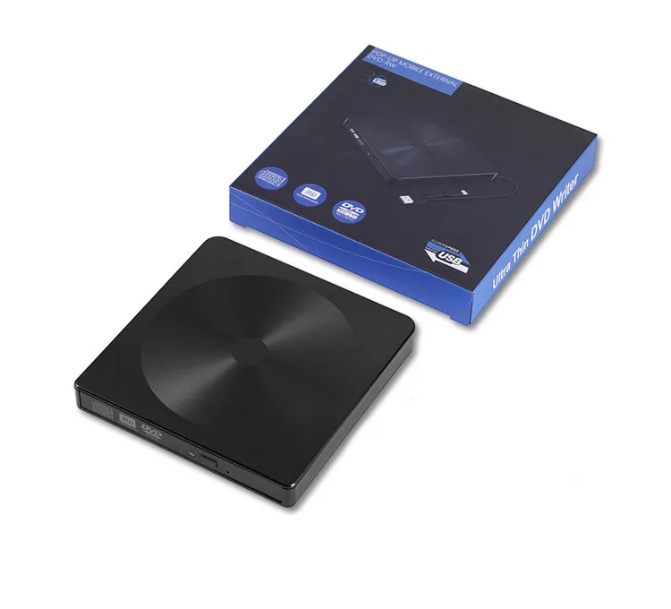 Зарядное устройство внешний USB DVD-Rw DVD / CD перезаписываемый driveusb 3 0 Портативный слот DVD-RW CD-RW записывающийся-внешний