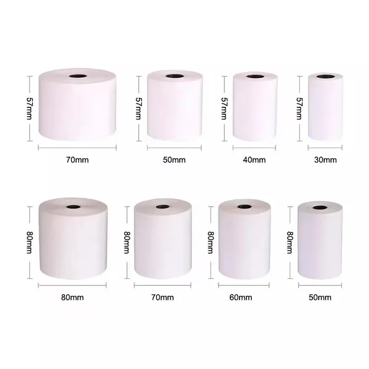 3 1/8 x 230 80mm thermal paper manufacturer thermal paper roll for POS/ATM Credit Card Machine