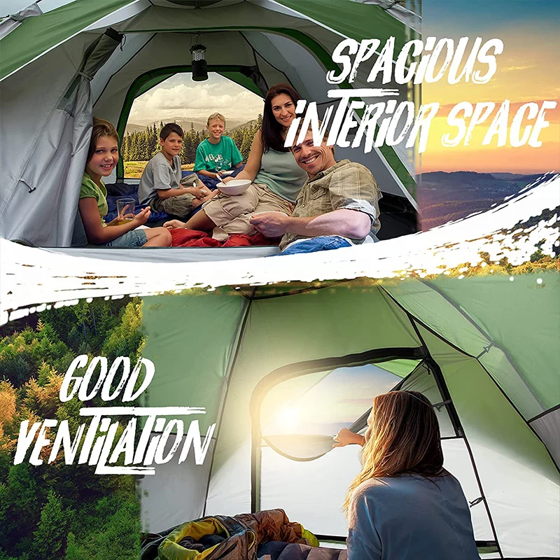 CLM 2023 Hot Sale Automatic Picnic Beach Tent Pop Up Tent With Aluminum Poles Fiberglass Poles For Selling