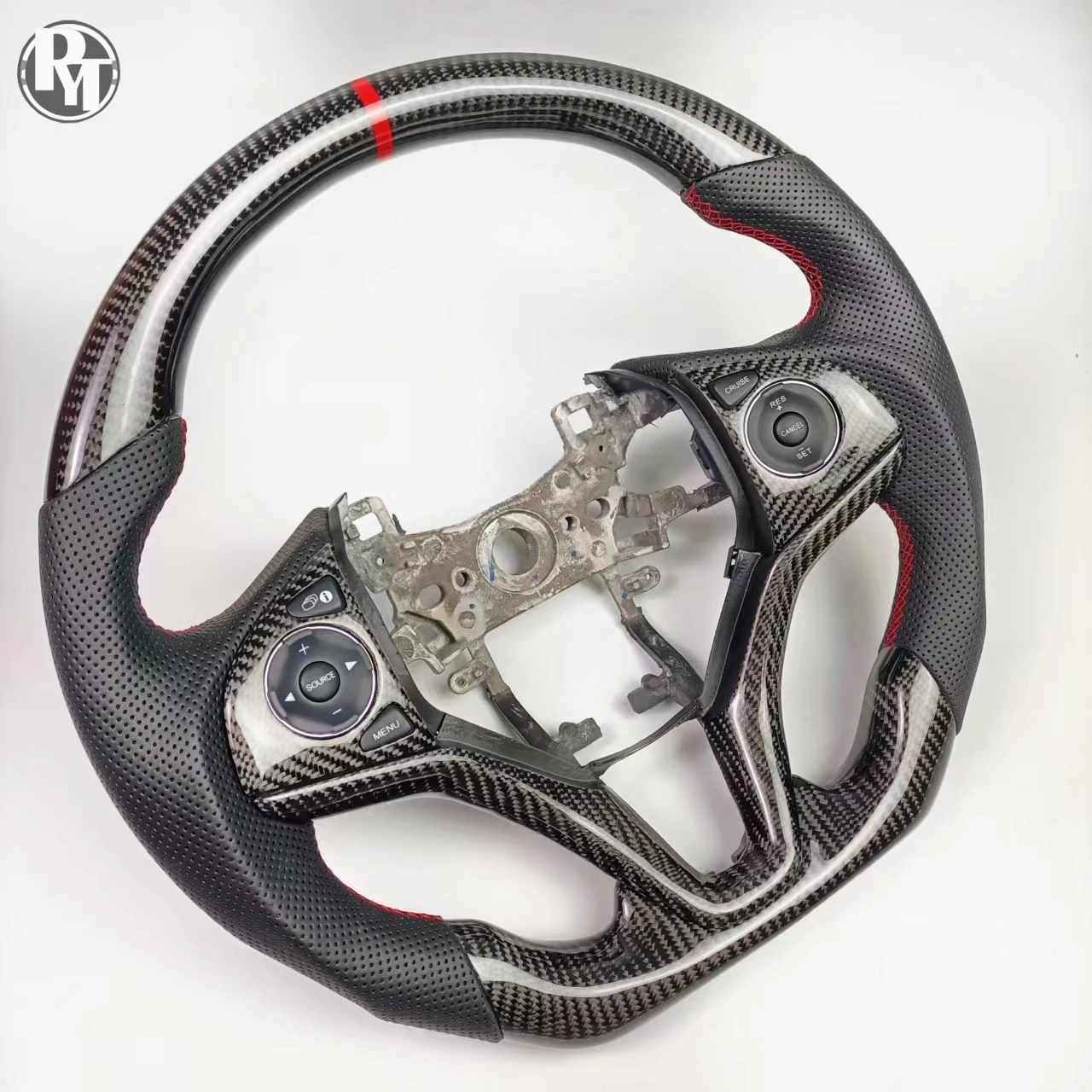 Для Honda Fit GK5 рулевое колесо custom racing карбоновое