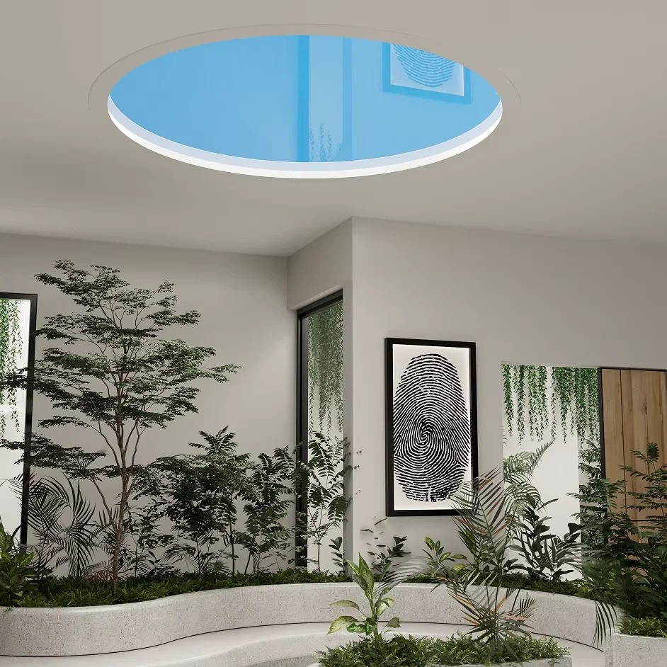 2024 здоровье skylight атмосфера искусственный умный контроль D600 sun simulator светло-голубой небесный свет