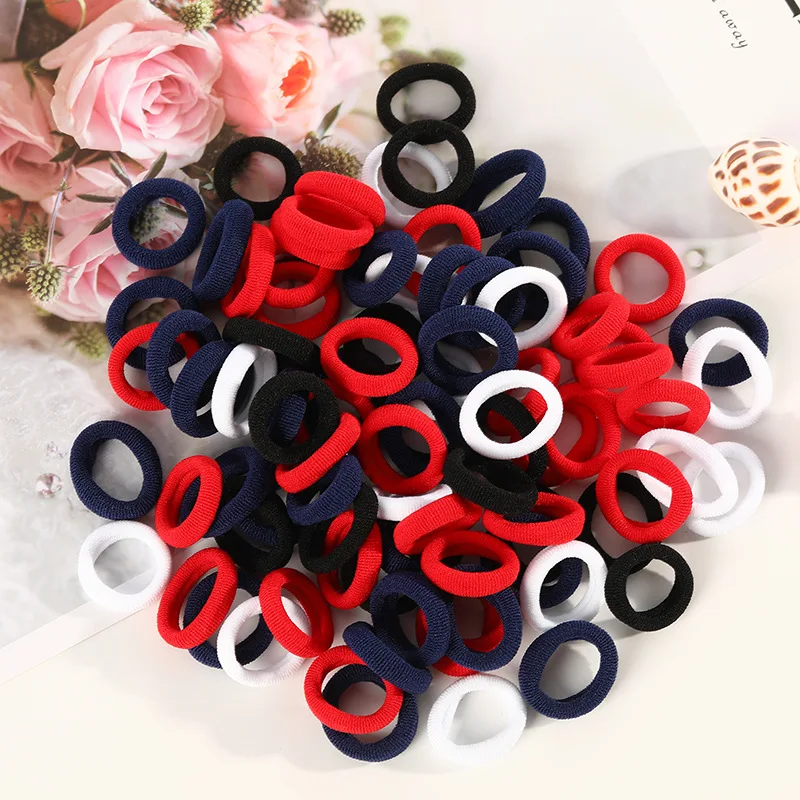 3cm high stretch schoolgirl towel hair band hair band no seams no damage hair cord