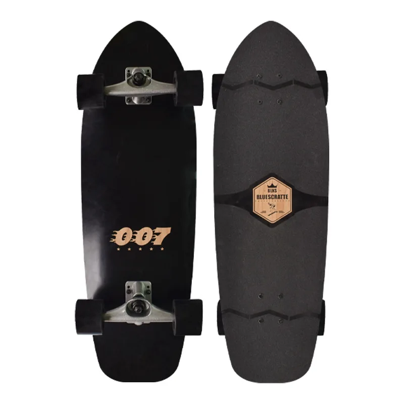 
Complete Full Canadian maple Surf Skateboard 74*24cm Surfboard Custom Surfskate Skateboard For Adult 