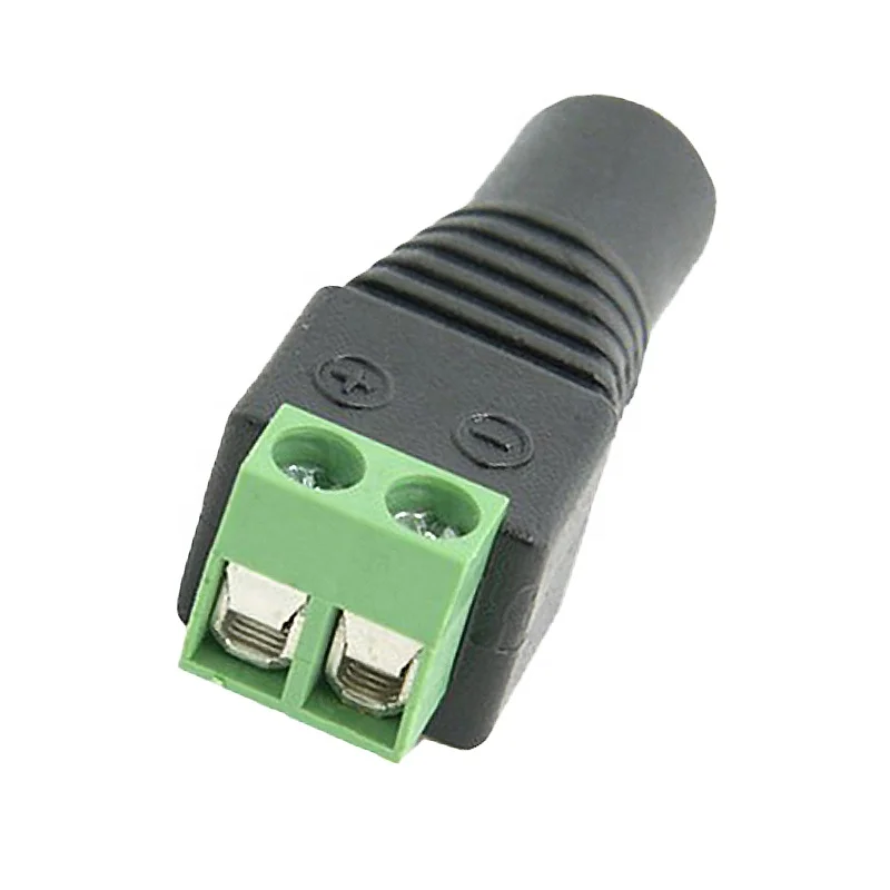 5.5 x 2.1mm Female and Male set Connector DC Power Jack