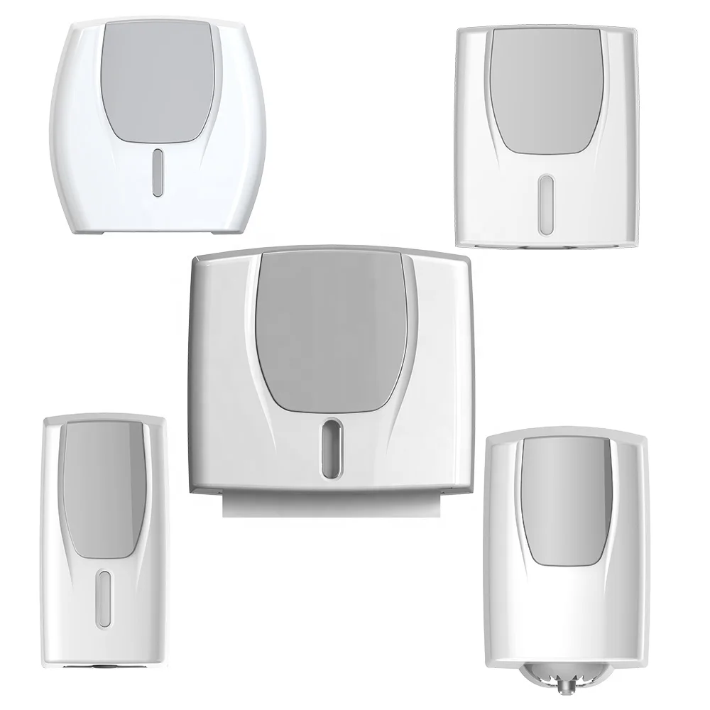 Multifolded Wall Mounted Automatic Hand Towel Dispenser PP Paper tissue dispenser For Bathroom kitchen