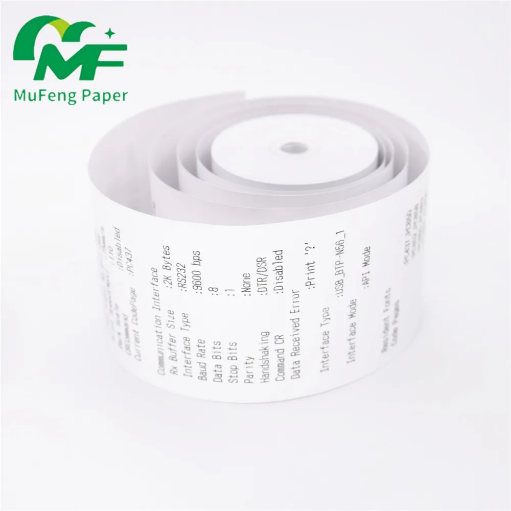  57mm*18m thermal paper roll till cash register for POS