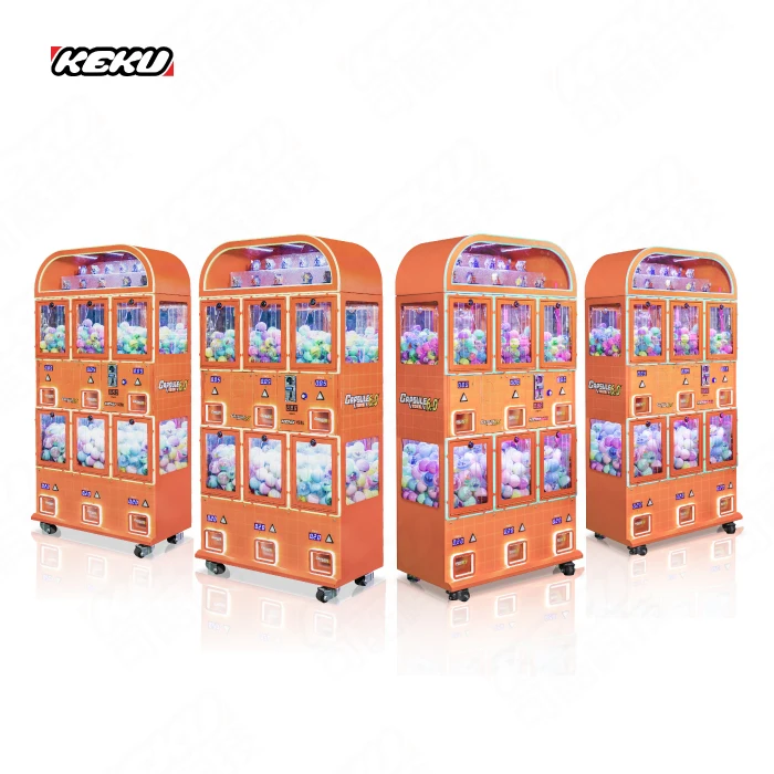 Кеку настраиваемый дозатор gachapon машина для изготовления капсул шариков двухслойный торговый автомат Gacha с напольным шкафом
