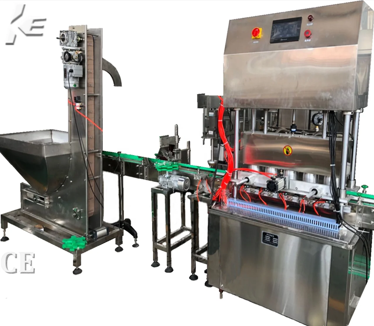 
Tomato sauce bottle filling sealing packing machine/Chili sauce production line/filling machine 