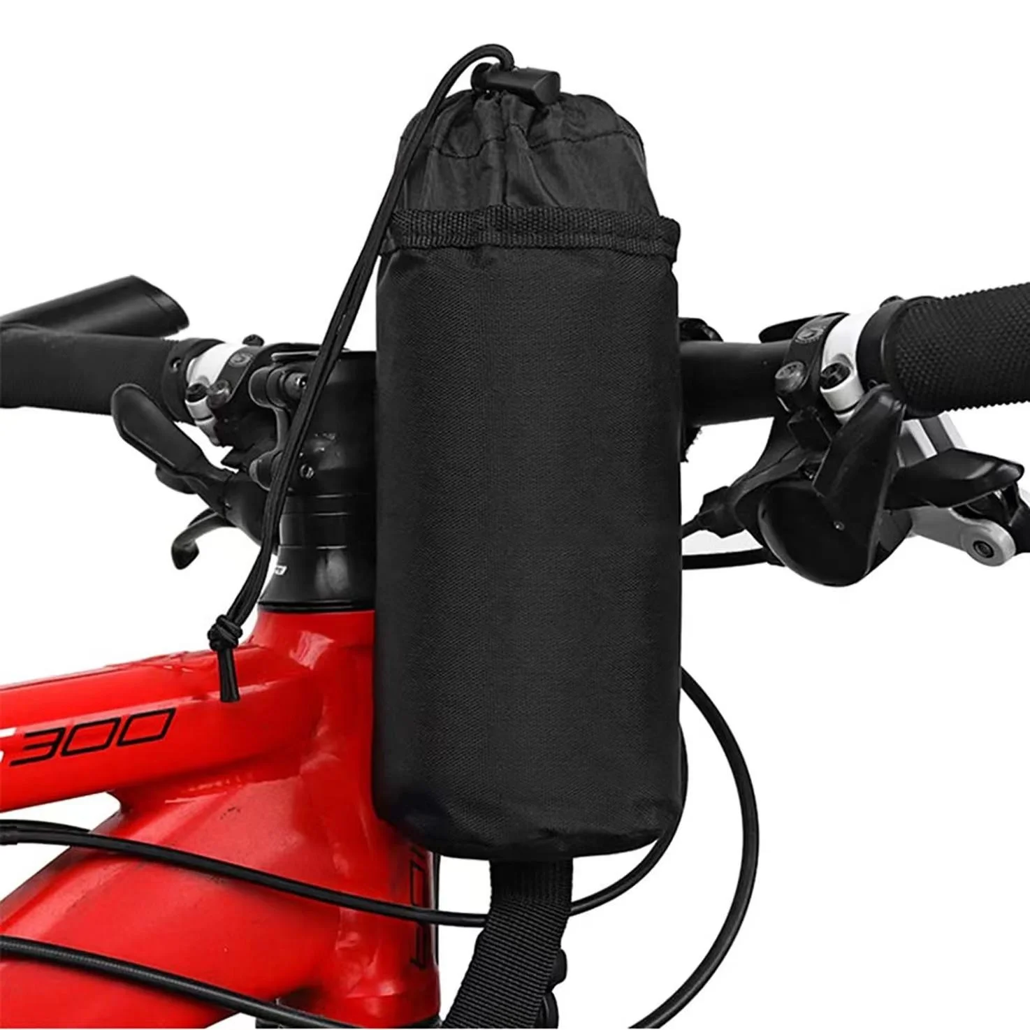 Fashion Cheaper Cycling Water Bottle Carrier Pouch PE Thermal Insulation Layer MTB Bike Kettle Handlebar Bag Riding Accessories