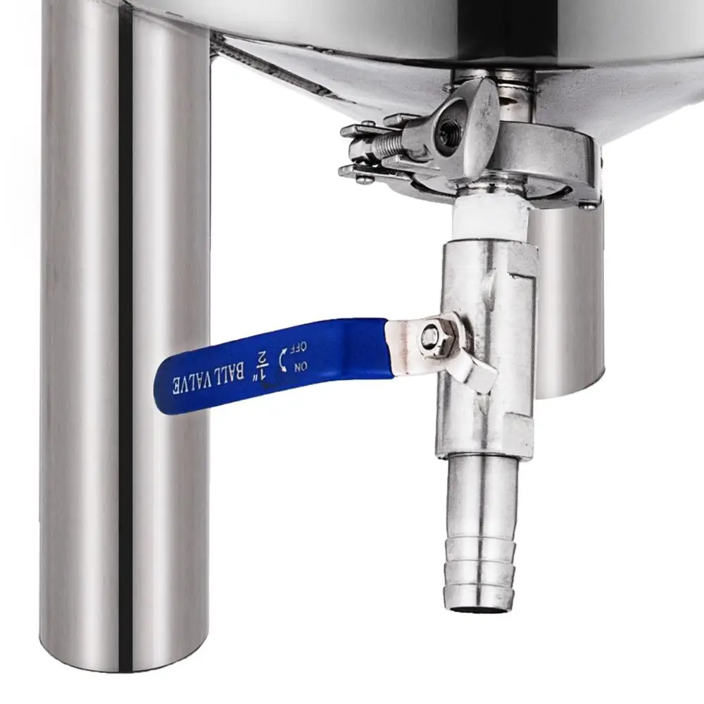 30L Stainless Steel 304  Brew Bucket Beer Fermentor 7.5 Gallon beer bottle Fermentor Tank