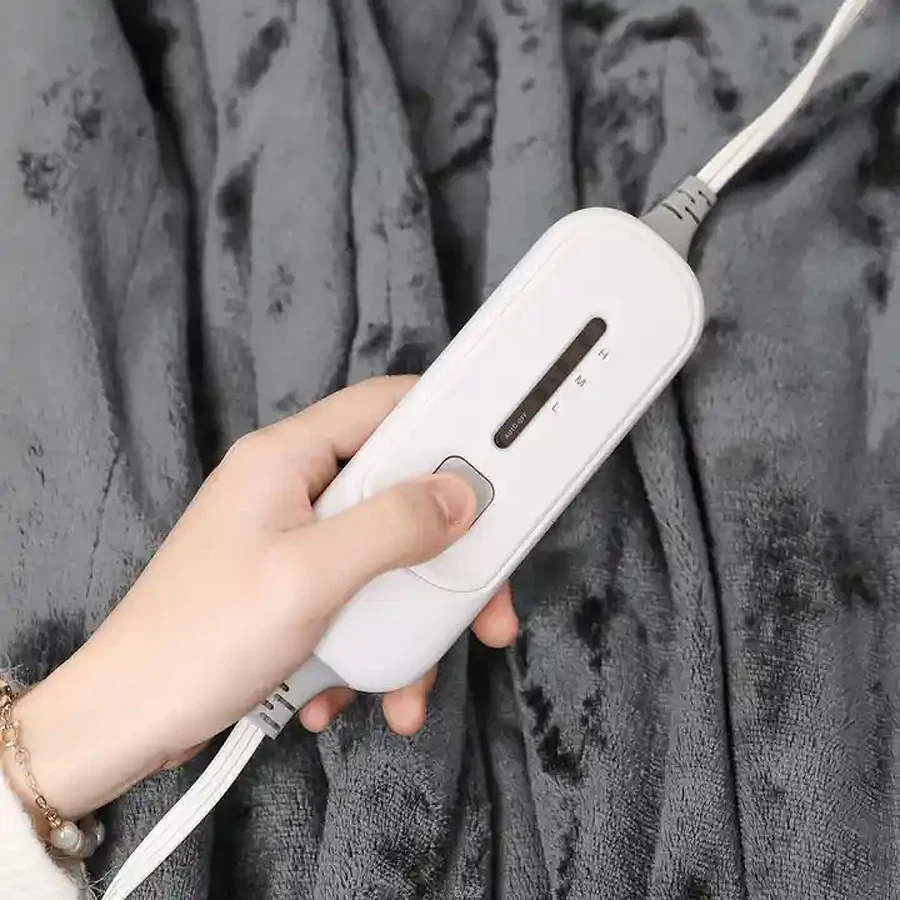 Wholesale Fast heating  Warm Heated Throw Blanket Flannel  intertek Electric Blanket