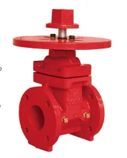 FM/UL  200PSI-NRS Type Flanged End 6 inch non rising firefighting soft seal cast ductile iron flange gate valve