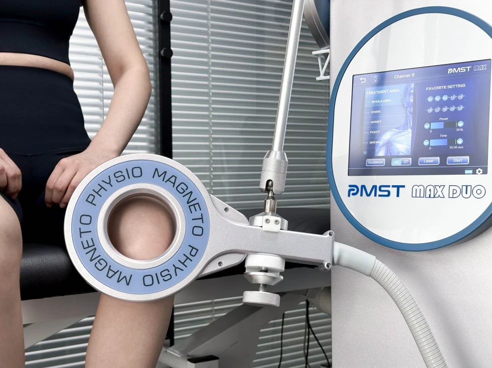PMST Max Duo 2 Channels High Power PEMF Pulse Electromagnetic Field Physiotherapy Equipment