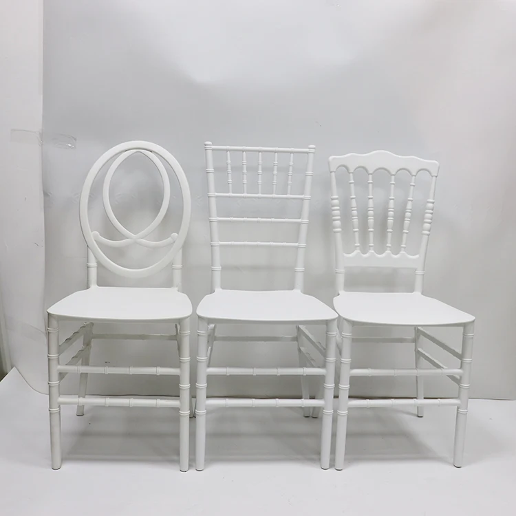 Plastic PP stack  wedding chair for garden dining hotel party chiavari  chairs tables and chairs for events