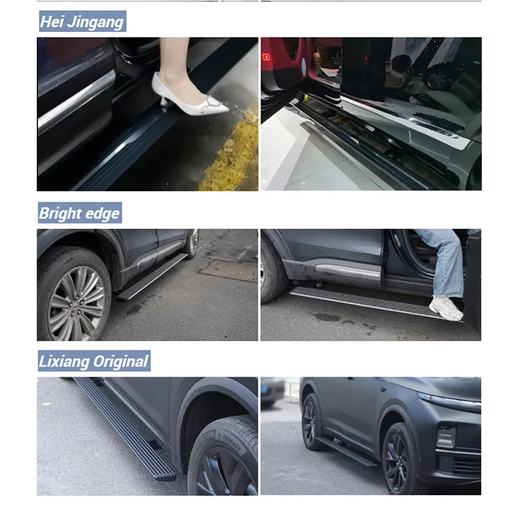 ElectricLEDLash Light App Control Foot Pedal Universal Side Step Running Boards SUV Fits for 19-21 Ford Honda Nissan One/LIXIANG