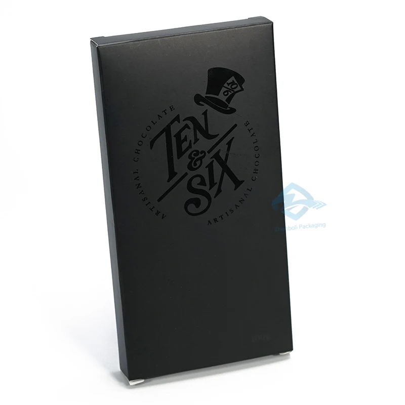 Custom Chocolate Bar Box Manufacturer Wholesale Kraft Paper Food Grade Chocolate Box