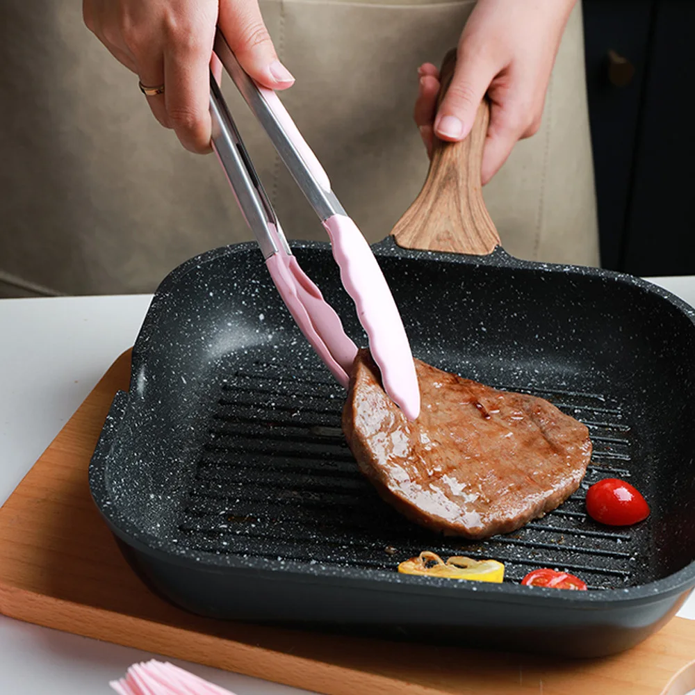 US Wholesale Utensils High Quality 12 Pieces in 1 Set Silicone Kitchen Cooking Tools Nylon Utensil Sets with Handle Kitchenware