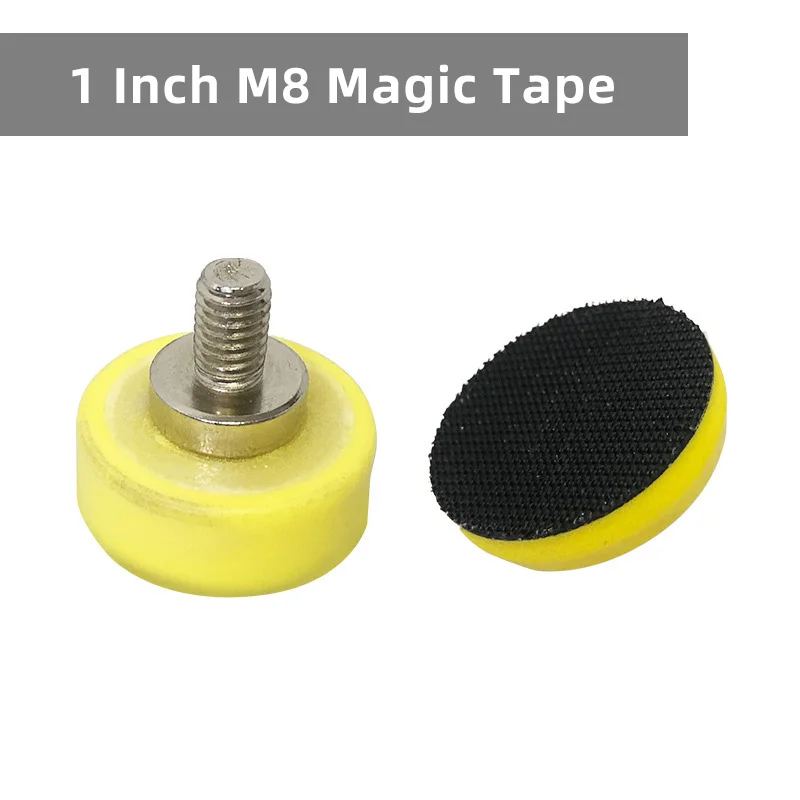Multifunctional Self-Adhesive Sanding Pad Plates 1 Inch Grinding Plate Polishing Pad For Car/Sail