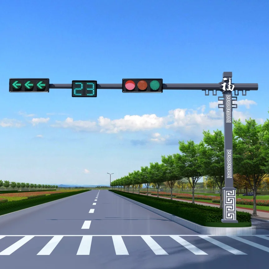 XLZM Traffic and Telescopic cctv Camera Monitor Mast Steel Pole