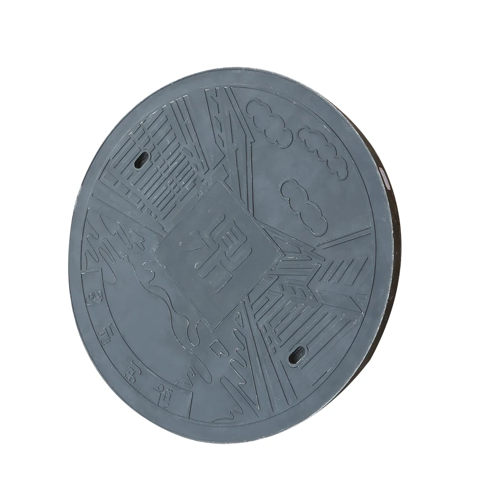 Round Well Waterproof Composite Fiberglass Manhole Sanitary Sewer Drainage Cover